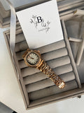 Copper With White Dial Watch