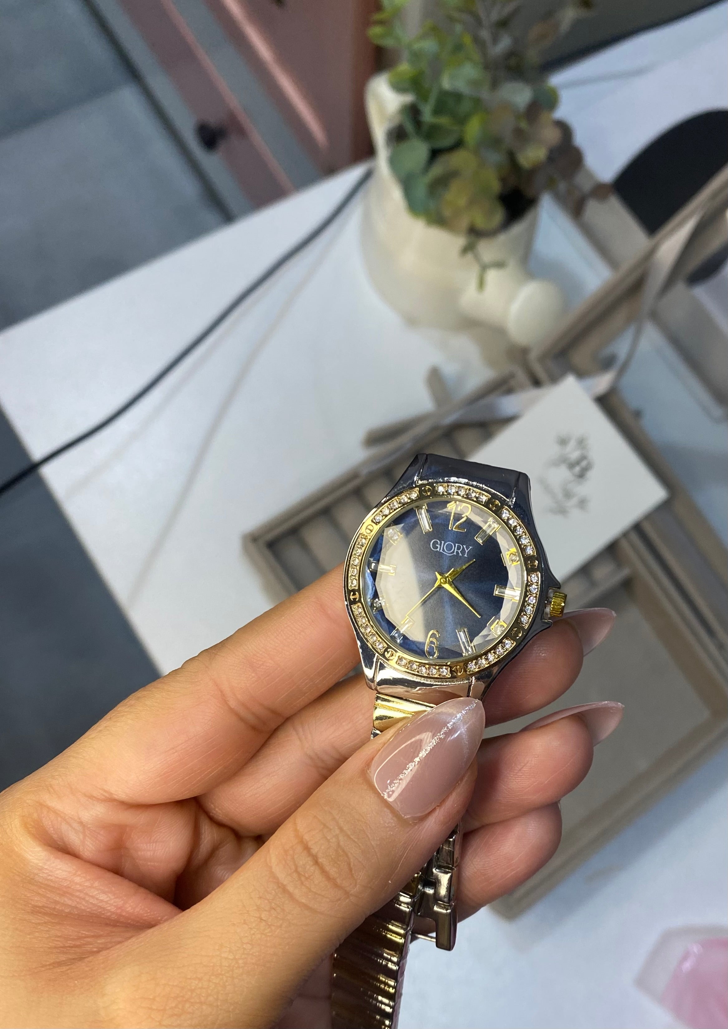 Glory Blue dial Watch