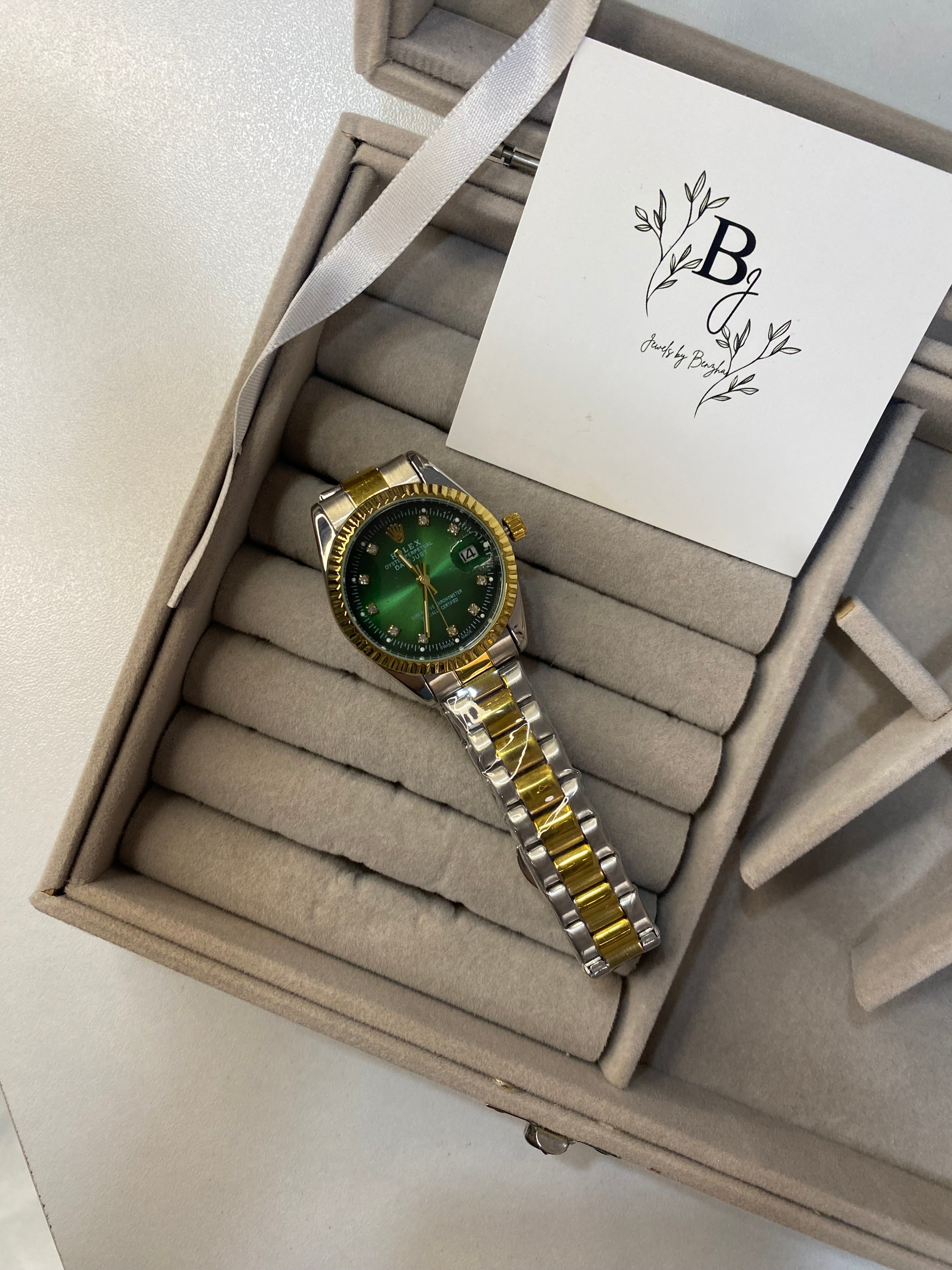 Rolex Green Dial Watch