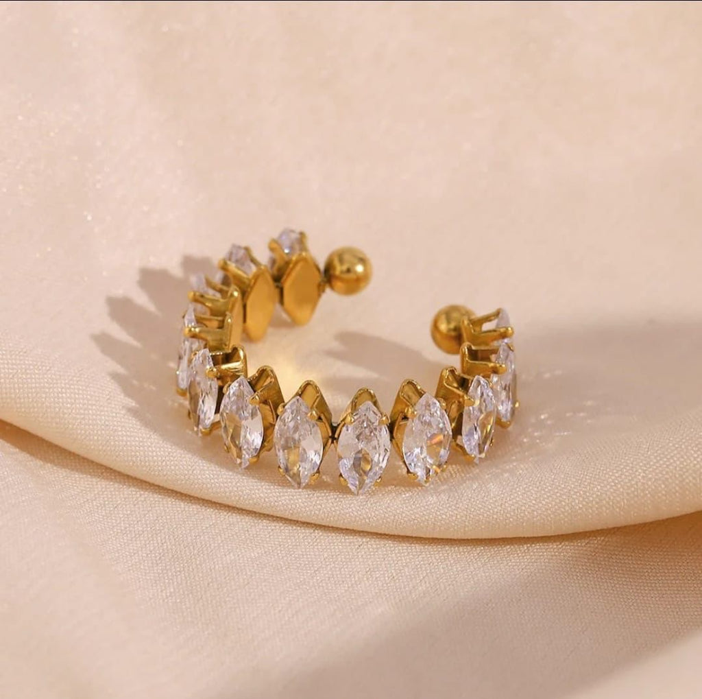 White Stone Ring