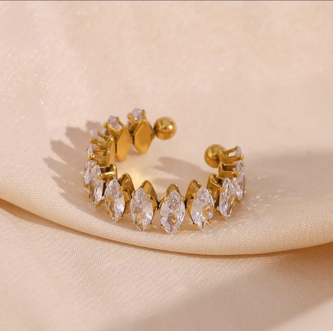 White Stone Ring