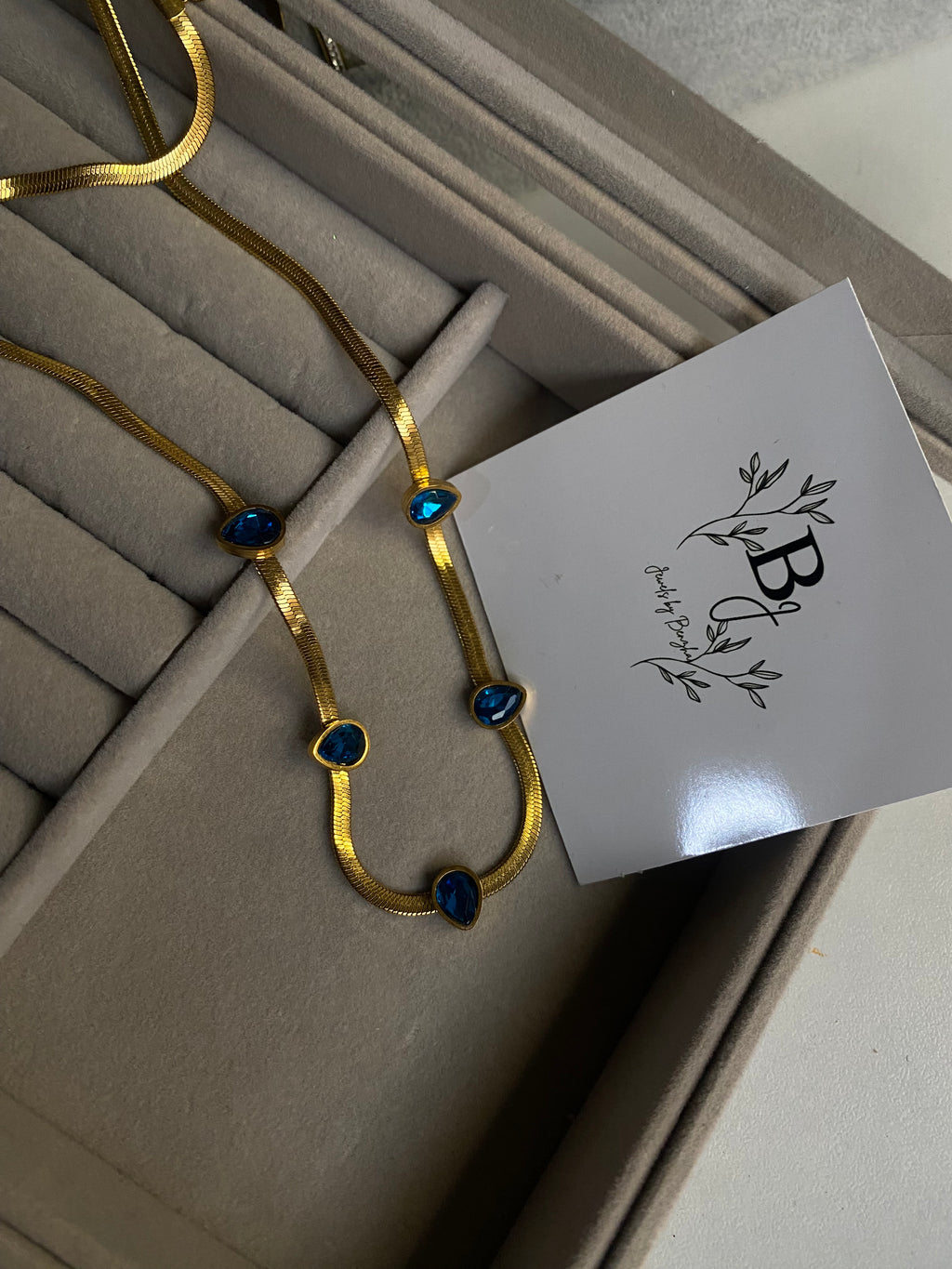 Ocean blue necklace