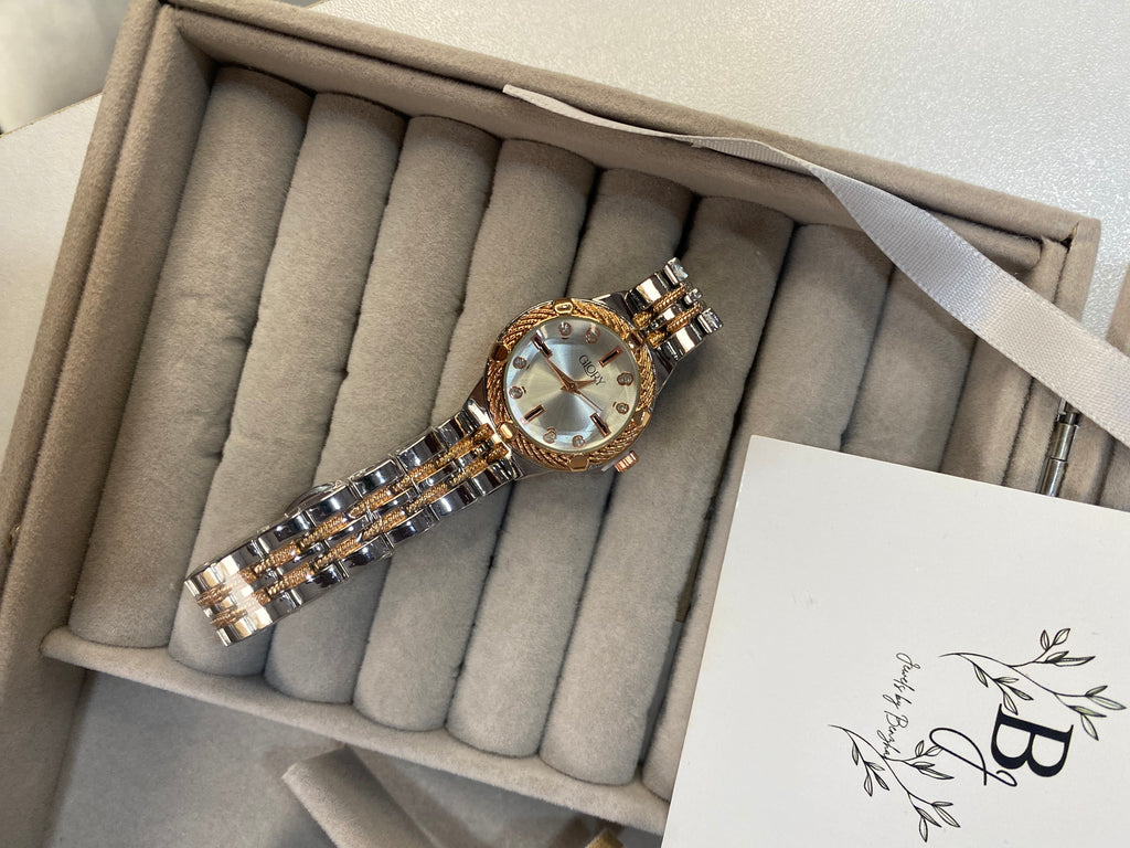 Glory Silver Copper Watch