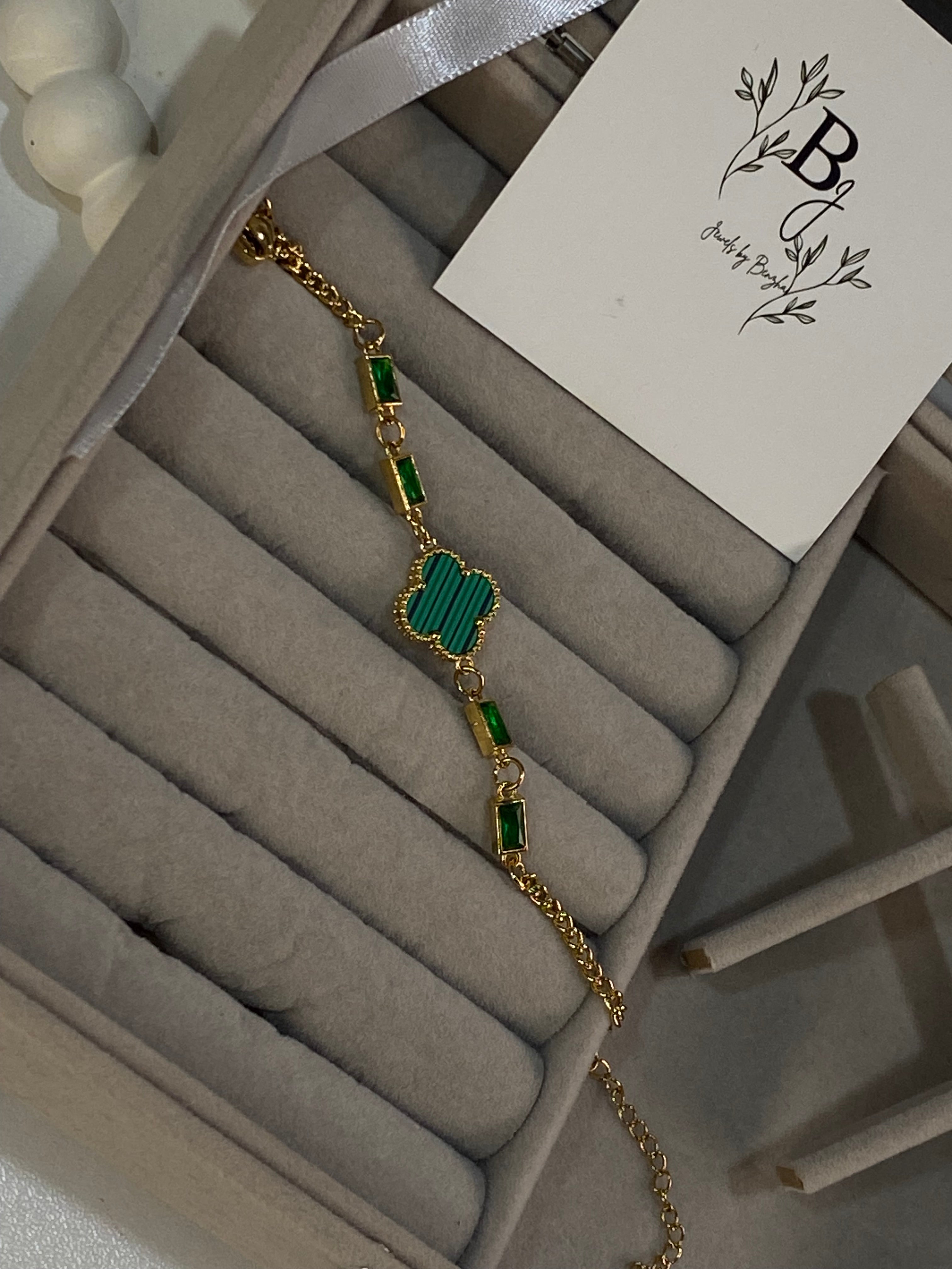Green clover Bracelet