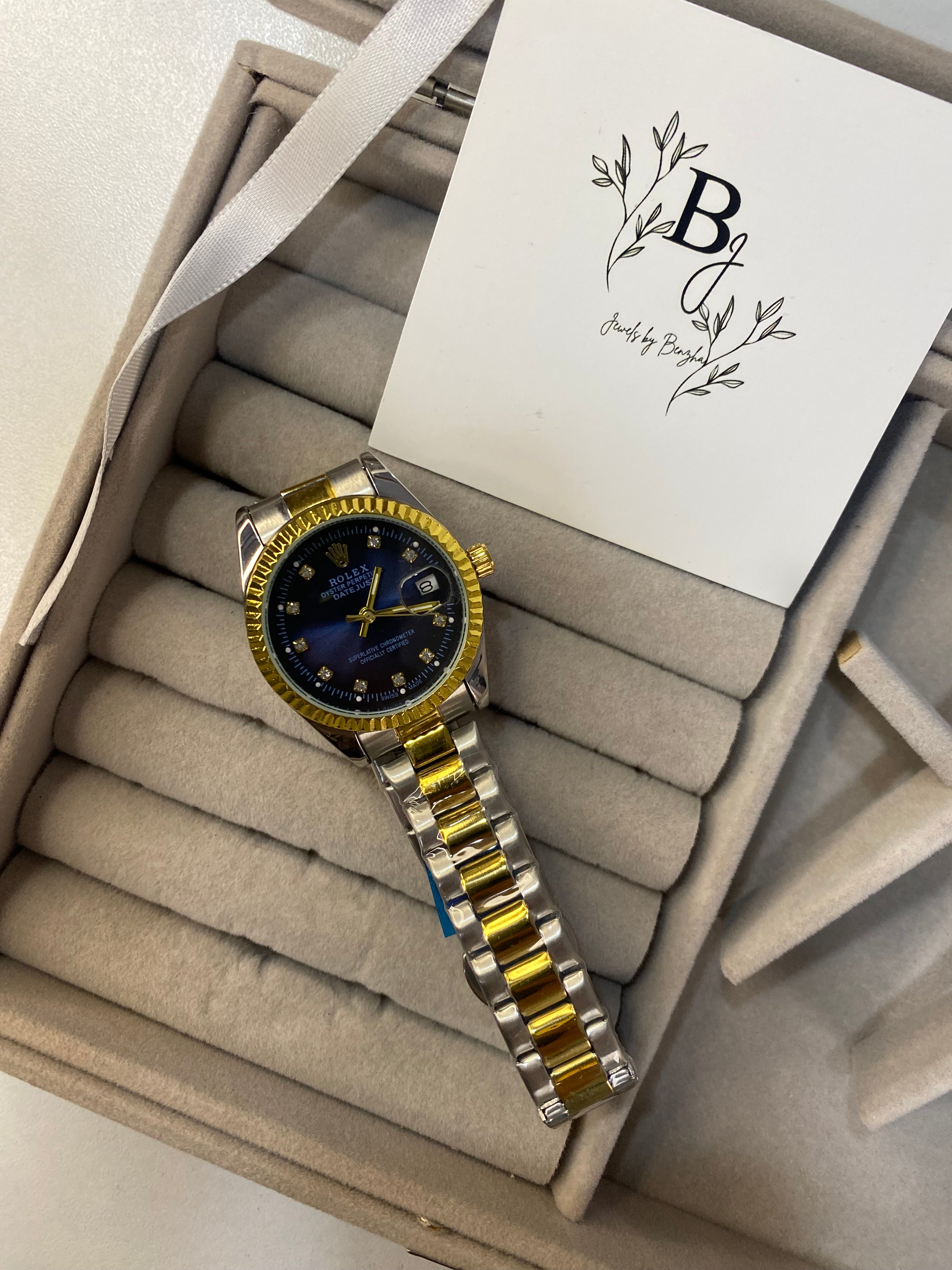 Rolex Blue dial Watch