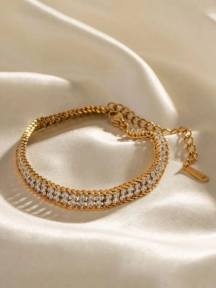 Double layered white Stone