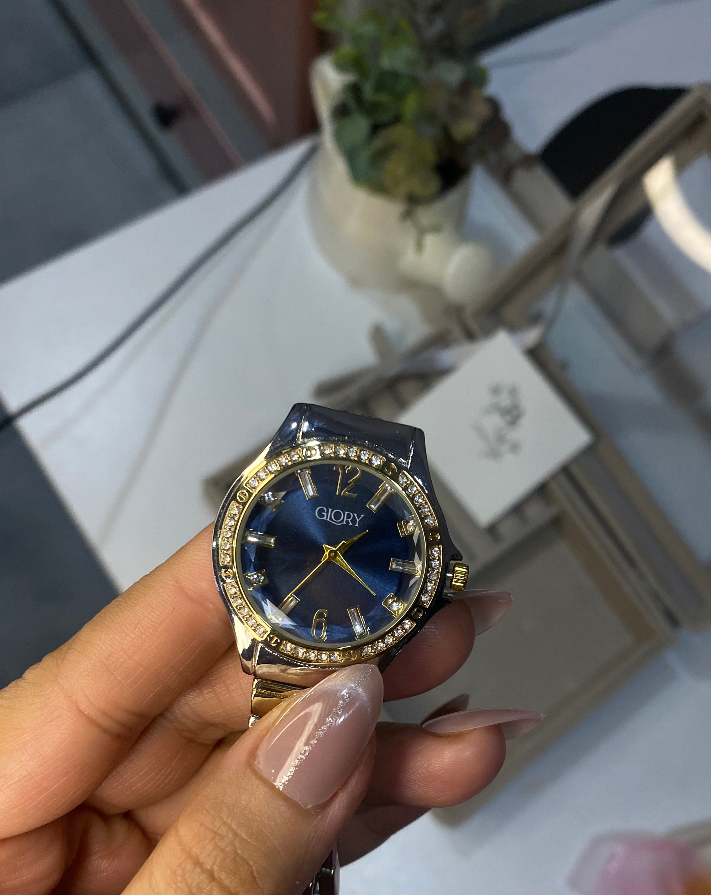 Glory Blue dial Watch