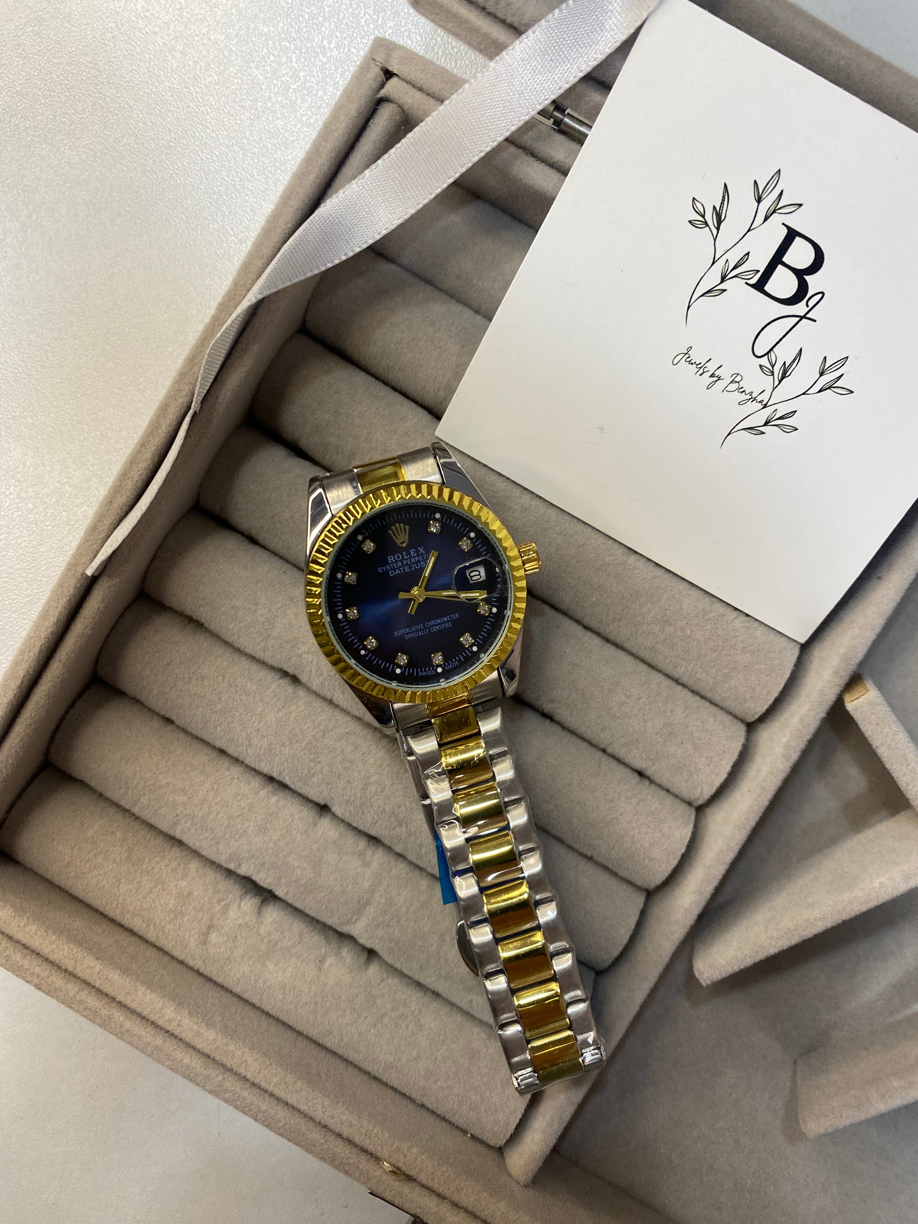 Rolex Blue dial Watch