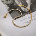 White Stone Bracelet
